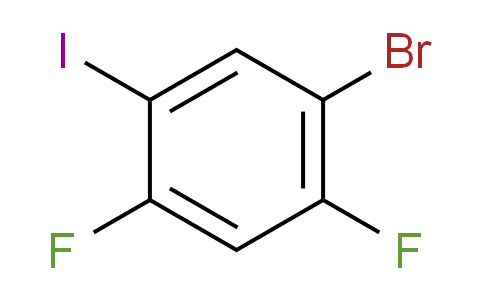 CAS No. 914636-91-2, 1-Bromo-2,4-difluoro-5-iodobenzene
