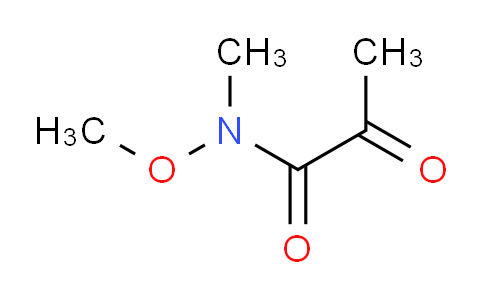 CAS No. 914220-85-2, N-Methoxy-N-methyl-2-oxopropanamide