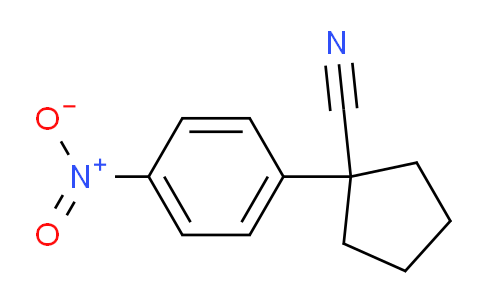 CAS No. 91392-33-5, 1-(4-Nitrophenyl)cyclopentanecarbonitrile