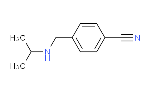 CAS No. 91350-01-5, 4-((Isopropylamino)methyl)benzonitrile