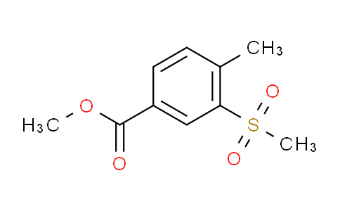 CAS No. 906816-32-8, Methyl 4-Methyl-3-(methylsulfonyl)benzoate