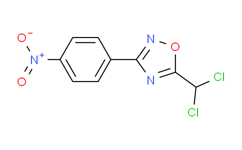 CAS No. 905107-65-5, 5-(Dichloromethyl)-3-(4-nitrophenyl)-1,2,4-oxadiazole