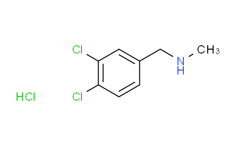 CAS No. 90389-19-8, 1-(3,4-Dichlorophenyl)-N-methylmethanamine hydrochloride