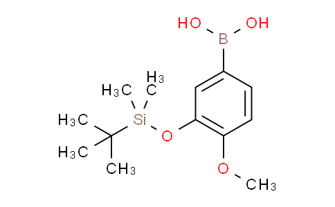 CAS No. 900152-53-6, 3-(t-Butyldimethylsilyloxy)-4-methoxyphenylboronic acid