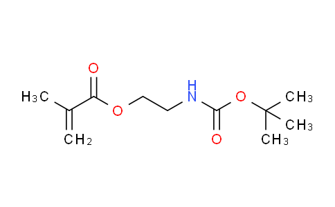 CAS No. 89743-52-2, 2-((tert-Butoxycarbonyl)amino)ethyl methacrylate