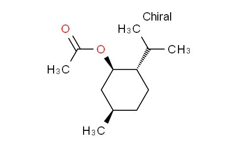 CAS No. 89-48-5, (1R,2S,5R)-rel-2-Isopropyl-5-methylcyclohexyl acetate