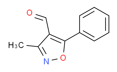 CAS No. 89479-66-3, 3-Methyl-5-phenylisoxazole-4-carbaldehyde