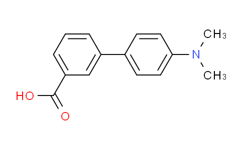 CAS No. 893737-65-0, 4'-(Dimethylamino)-[1,1'-biphenyl]-3-carboxylic acid