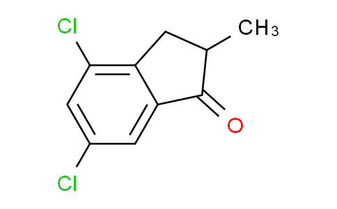 CAS No. 892575-33-6, 4,6-Dichloro-2-methyl-2,3-dihydro-1H-inden-1-one