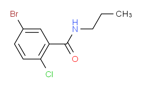 CAS No. 892018-30-3, 5-Bromo-2-chloro-N-propylbenzamide