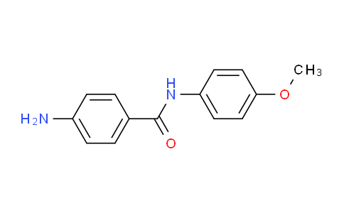 CAS No. 891-35-0, 4-Amino-N-(4-methoxyphenyl)benzamide