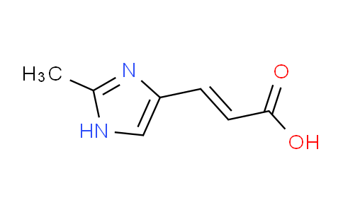 CAS No. 88874-23-1, 3-(2-methyl-1H-imidazol-4-yl)acrylic acid