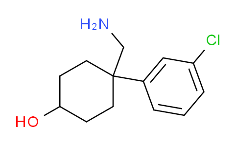 CAS No. 887978-40-7, 4-(Aminomethyl)-4-(3-chlorophenyl)cyclohexanol