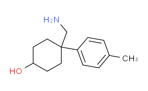 CAS No. 887978-24-7, 4-(Aminomethyl)-4-(p-tolyl)cyclohexanol