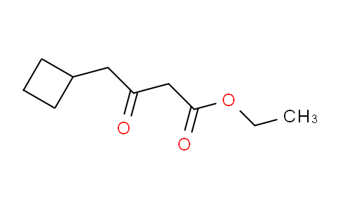 CAS No. 885280-12-6, Ethyl 4-cyclobutyl-3-oxobutanoate