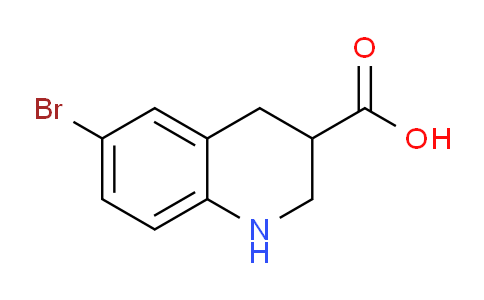 CAS No. 885278-13-7, 6-Bromo-1,2,3,4-tetrahydroquinoline-3-carboxylic acid