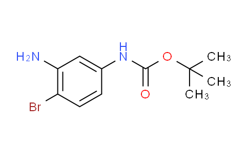 CAS No. 885270-70-2, tert-Butyl (3-amino-4-bromophenyl)carbamate