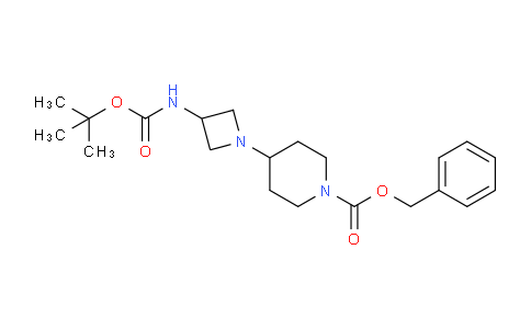 CAS No. 883546-87-0, Benzyl 4-(3-((tert-butoxycarbonyl)amino)azetidin-1-yl)piperidine-1-carboxylate