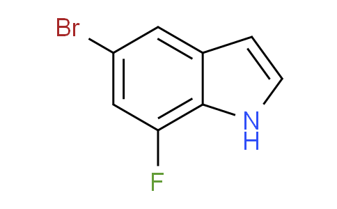 CAS No. 883500-73-0, 5-Bromo-7-fluoro-1H-indole
