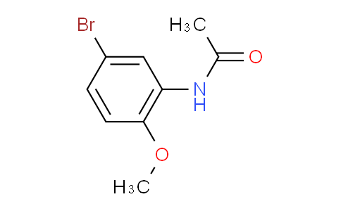 CAS No. 88301-40-0, N-(5-Bromo-2-methoxyphenyl)acetamide