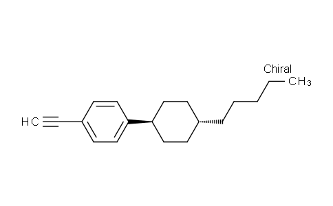 CAS No. 88074-72-0, 1-Ethynyl-4-(trans-4-pentylcyclohexyl)benzene