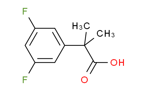 CAS No. 879904-44-6, 2-(3,5-Difluorophenyl)-2-methylpropanoic acid