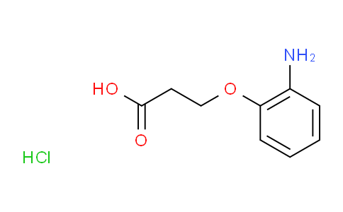 CAS No. 879-83-4, 3-(2-Aminophenoxy)propanoic acid hydrochloride