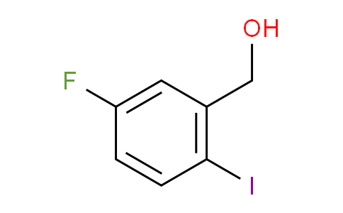 CAS No. 877264-43-2, (5-Fluoro-2-iodophenyl)methanol