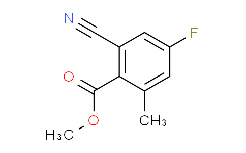 CAS No. 877151-43-4, Methyl 2-cyano-4-fluoro-6-methylbenzoate