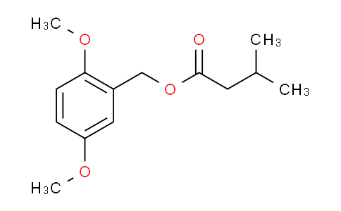 CAS No. 876665-00-8, 2,5-Dimethoxybenzyl 3-methylbutanoate