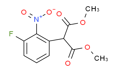 872141-24-7 | Dimethyl 2-(3-fluoro-2-nitrophenyl)malonate