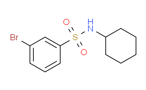 CAS No. 871269-10-2, N-Cyclohexyl 3-bromobenzenesulfonamide