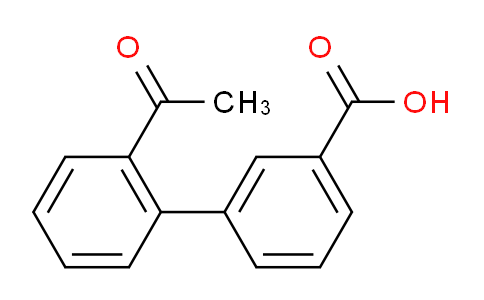 CAS No. 870245-77-5, 2'-Acetyl-[1,1'-biphenyl]-3-carboxylic acid