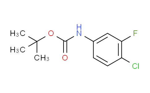 CAS No. 869299-68-3, N-Boc-4-chloro-3-fluoroaniline