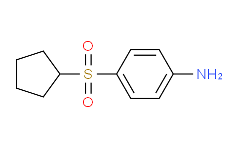 CAS No. 86810-83-5, 4-(Cyclopentylsulfonyl)aniline