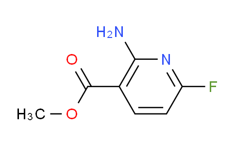 CAS No. 86724-85-8, Methyl 2-amino-6-fluoronicotinate