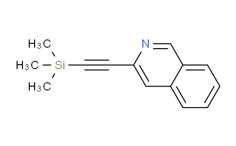 CAS No. 86521-11-1, 3-((Trimethylsilyl)ethynyl)isoquinoline