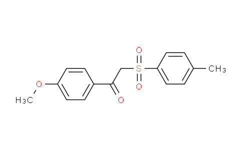 CAS No. 86516-51-0, 1-(4-Methoxyphenyl)-2-tosylethanone