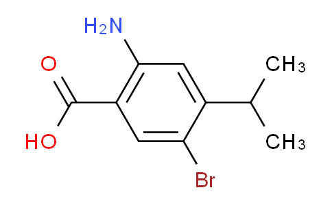 CAS No. 859937-44-3, 2-Amino-5-bromo-4-isopropylbenzoic acid