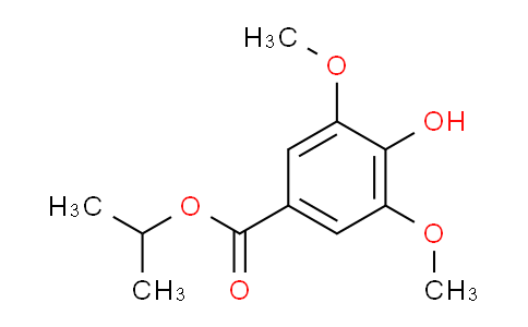 858131-80-3 | Isopropyl 4-hydroxy-3,5-dimethoxybenzoate