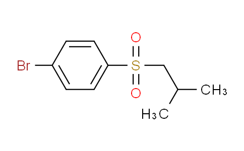 CAS No. 856060-51-0, 1-Bromo-4-(isobutylsulfonyl)benzene