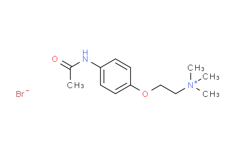 CAS No. 855945-03-8, 2-(4-Acetamidophenoxy)-N,N,N-trimethylethanaminium bromide