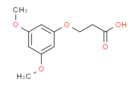 CAS No. 854678-45-8, 3-(3,5-Dimethoxyphenoxy)propanoic acid