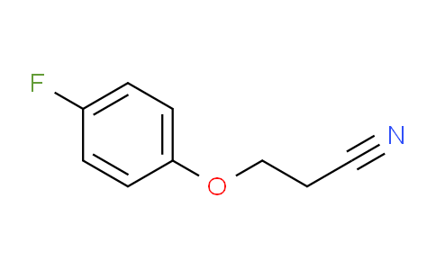 CAS No. 85169-02-4, 3-(4-Fluorophenoxy)propanenitrile