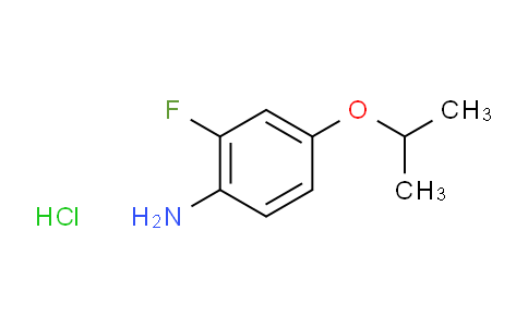 CAS No. 850568-35-3, 2-Fluoro-4-isopropoxyaniline hydrochloride