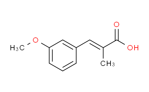 CAS No. 849831-37-4, (E)-3-(3-Methoxyphenyl)-2-methylacrylic acid