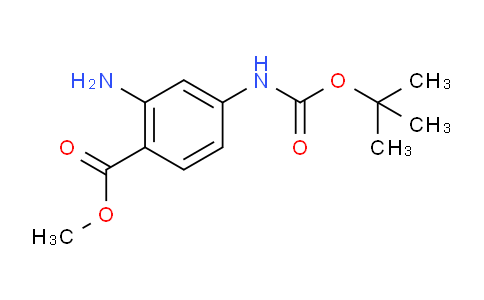 CAS No. 849792-91-2, Methyl 2-amino-4-((tert-butoxycarbonyl)amino)benzoate