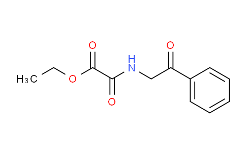 CAS No. 84978-66-5, Ethyl 2-oxo-2-((2-oxo-2-phenylethyl)amino)acetate