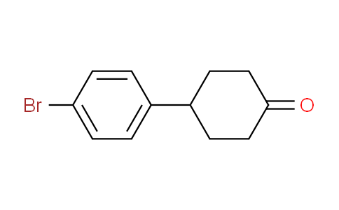 CAS No. 84892-43-3, 4-(4-Bromophenyl)cyclohexanone