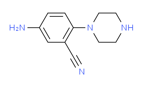 CAS No. 847972-22-9, 5-Amino-2-(piperazin-1-yl)benzonitrile